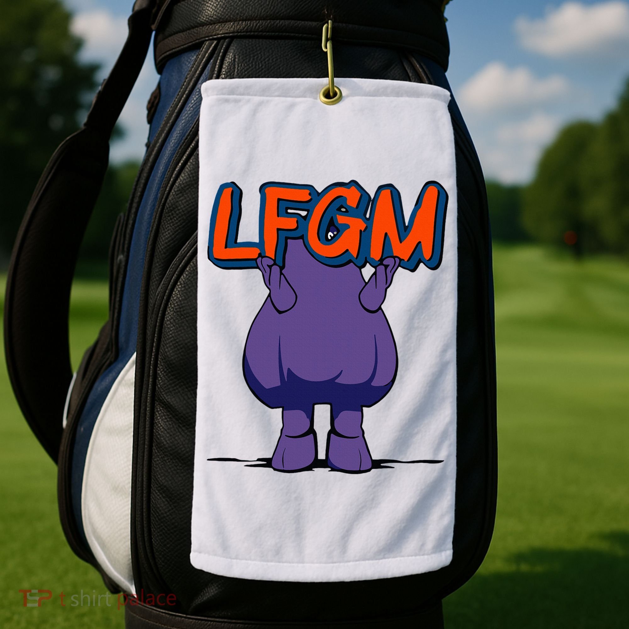 Lfgm New York Golf Towel