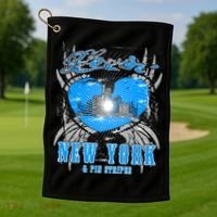 Loving New York Golf Towel thumb 1