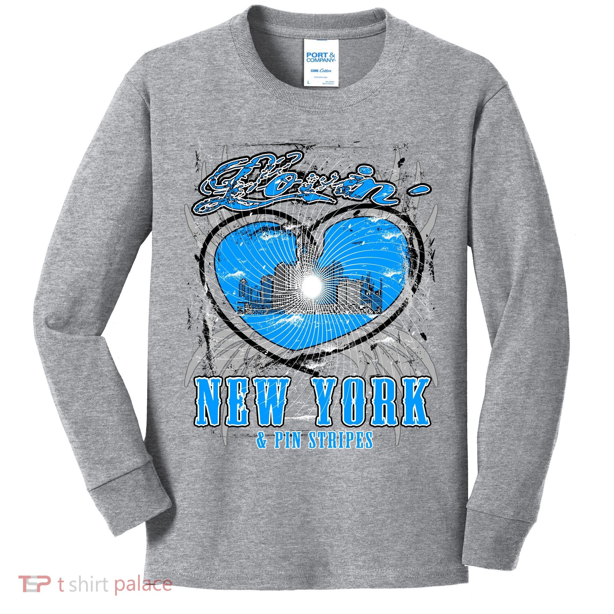 Loving New York Kids Long Sleeve Shirt