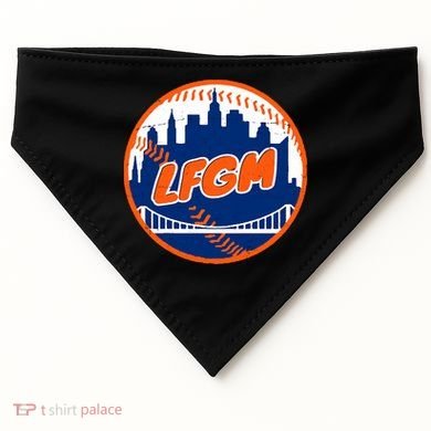 LFGM New York Baseball USA-Made Doggie Bandana