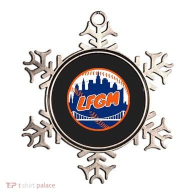 LFGM New York Baseball Ornament