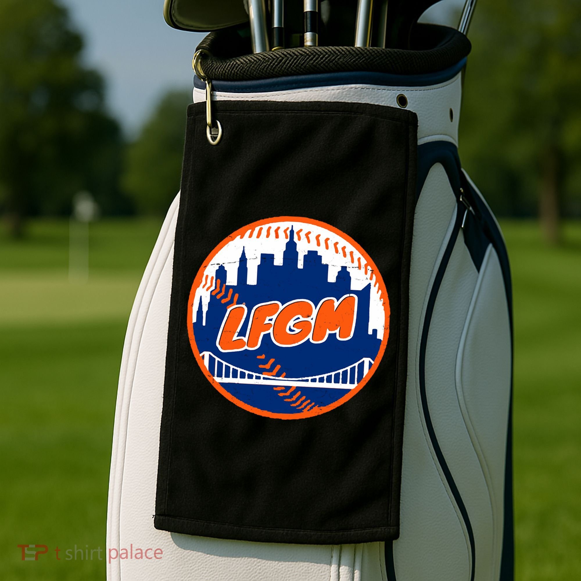 LFGM New York Baseball Golf Towel