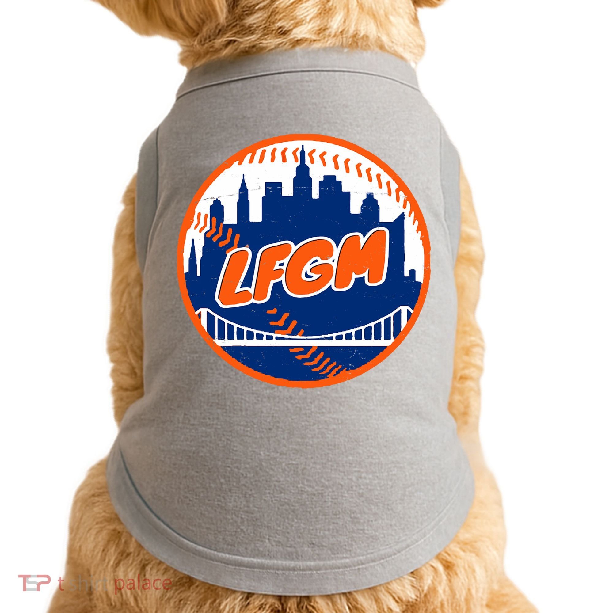 LFGM New York Baseball Doggie Tank