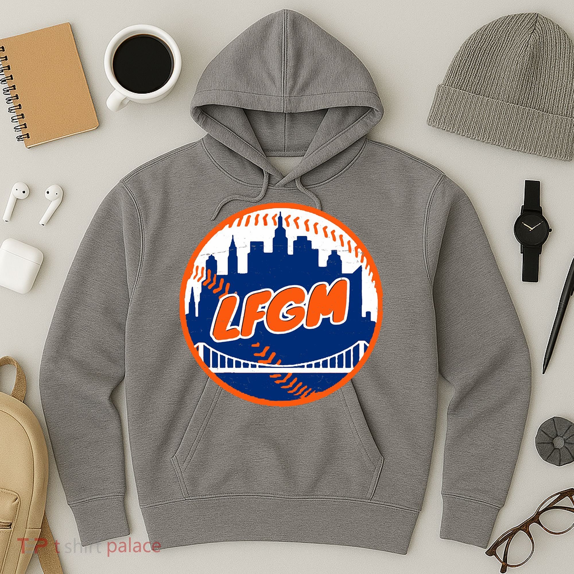 LFGM New York Baseball Hoodie