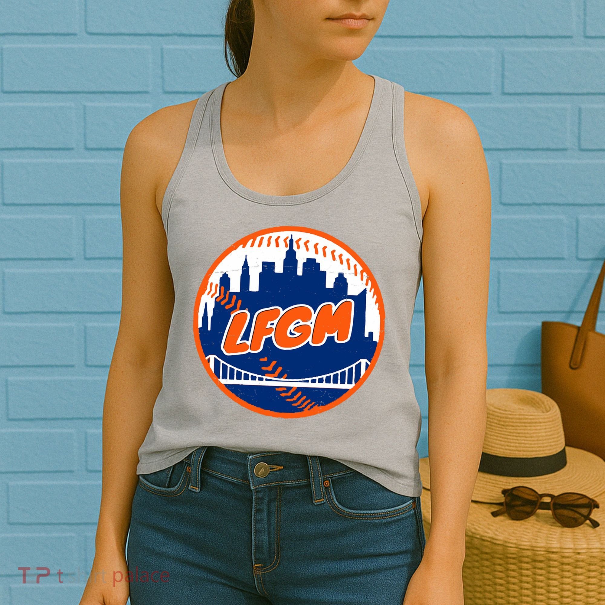 LFGM New York Baseball Women's Tank Top