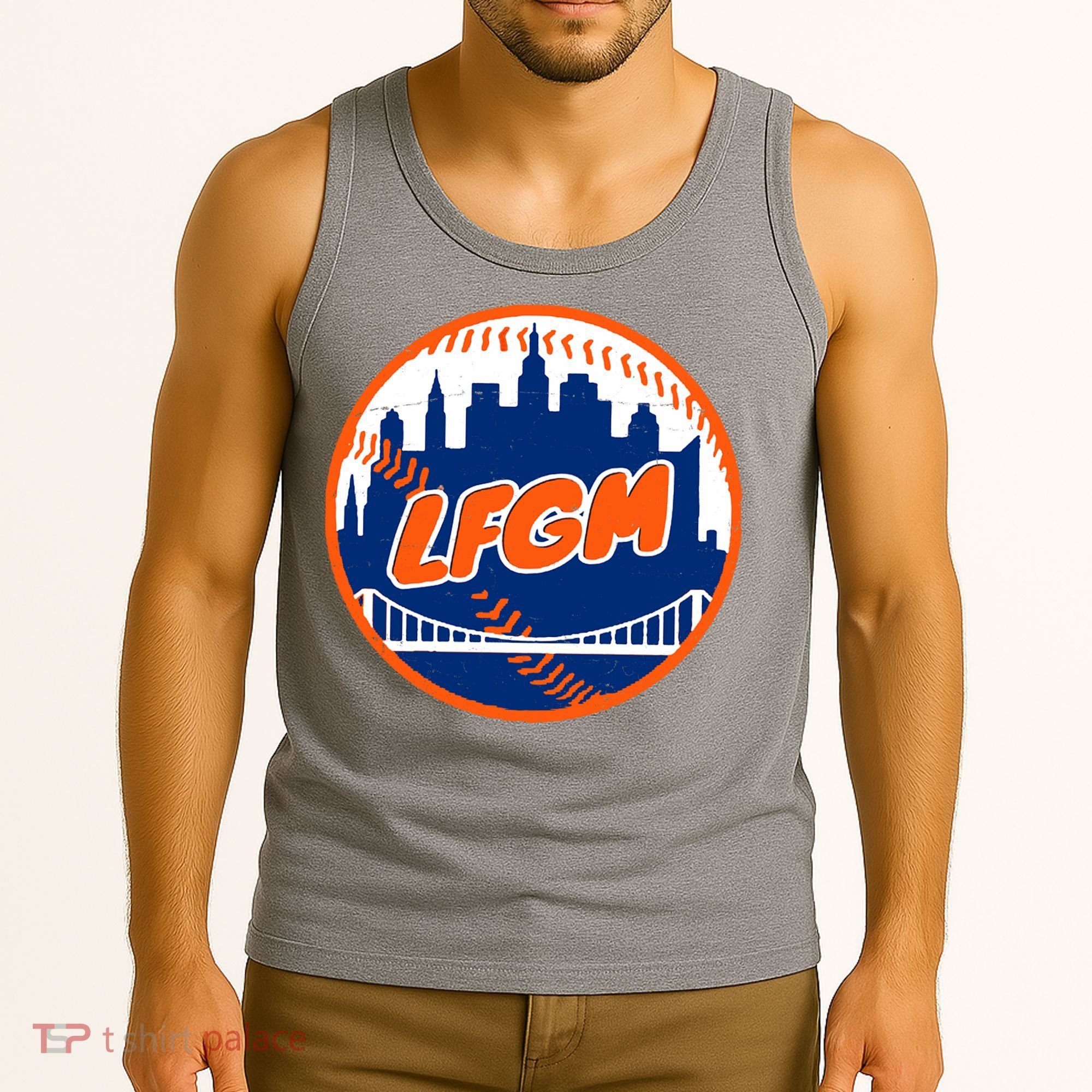 LFGM New York Baseball Tank Top