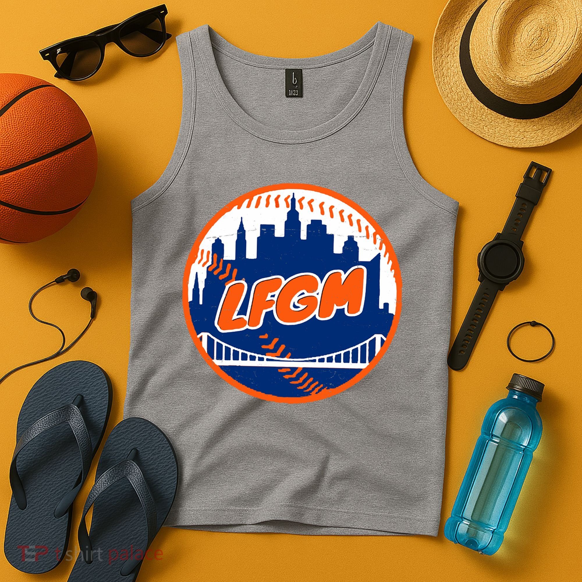 LFGM New York Baseball Tank Top