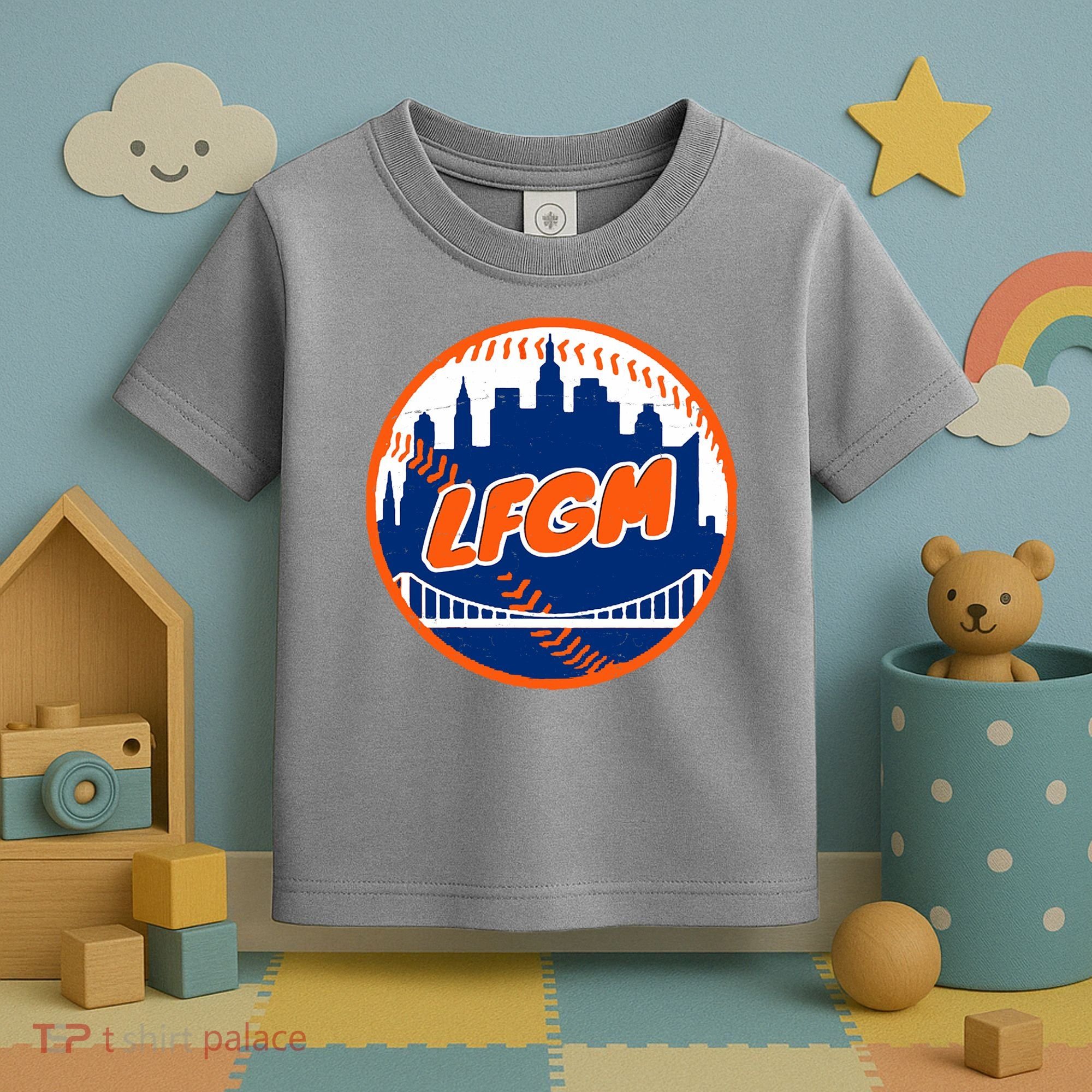 LFGM New York Baseball Toddler T-Shirt