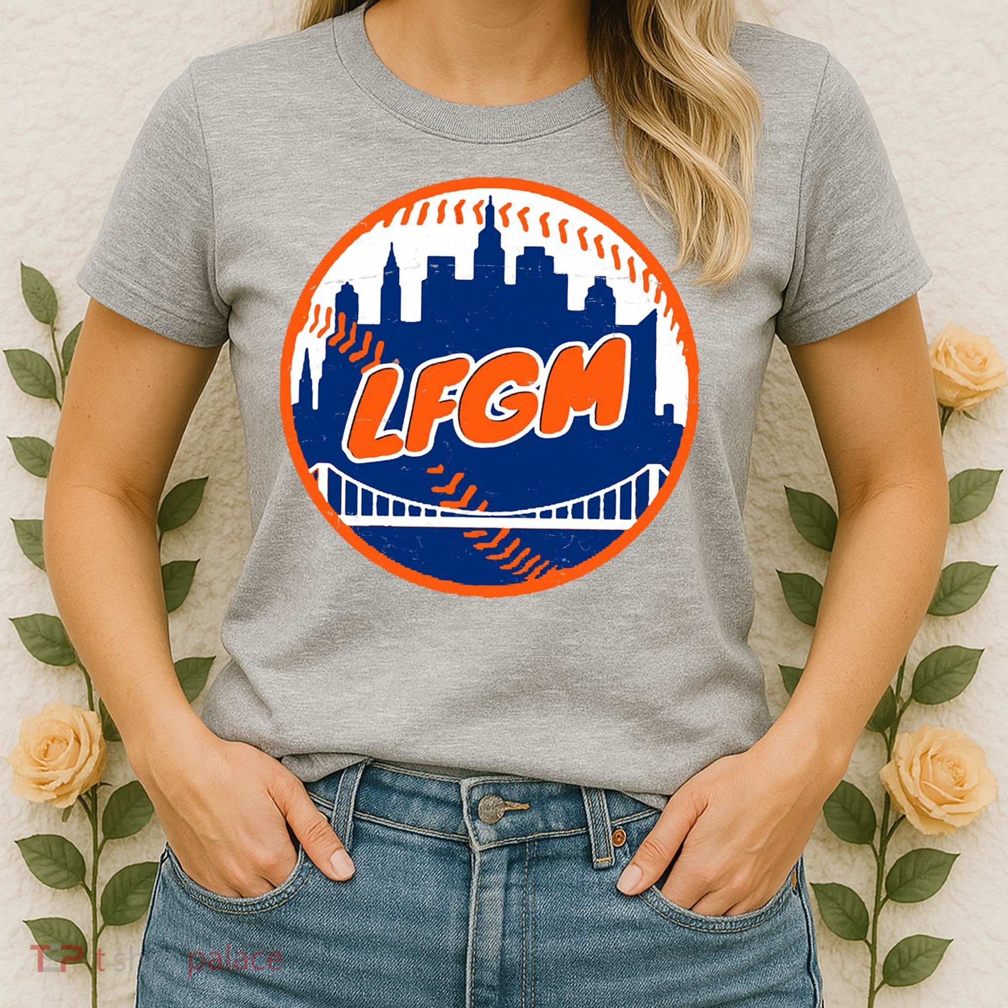 LFGM New York Baseball Women's T-Shirt