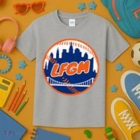 LFGM New York Baseball Kids T-Shirt thumb 3