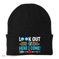 Look Out 2nd Grade Here I Come Back To School First Day Gift Beanie thumb 0