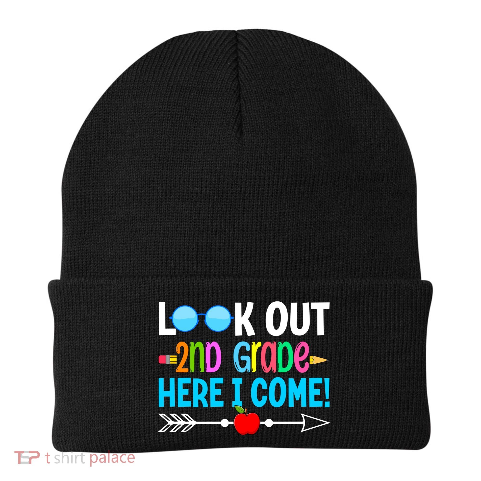 Look Out 2nd Grade Here I Come Back To School First Day Gift Beanie
