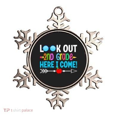 Look Out 2nd Grade Here I Come Back To School First Day Gift Ornament