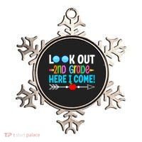 Look Out 2nd Grade Here I Come Back To School First Day Gift Ornament thumb 0