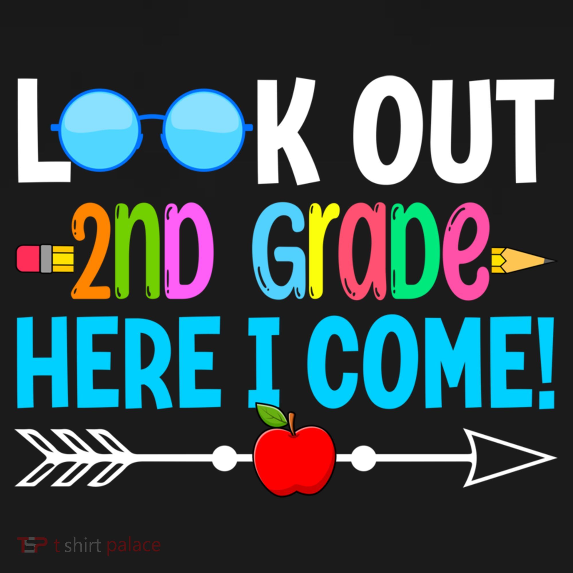 Look Out 2nd Grade Here I Come Back To School First Day Gift Ornament