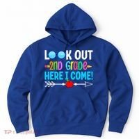 Look Out 2nd Grade Here I Come Back To School First Day Gift Hoodie thumb 0