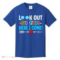 Look Out 2nd Grade Here I Come Back To School First Day Gift Kids T-Shirt thumb 0