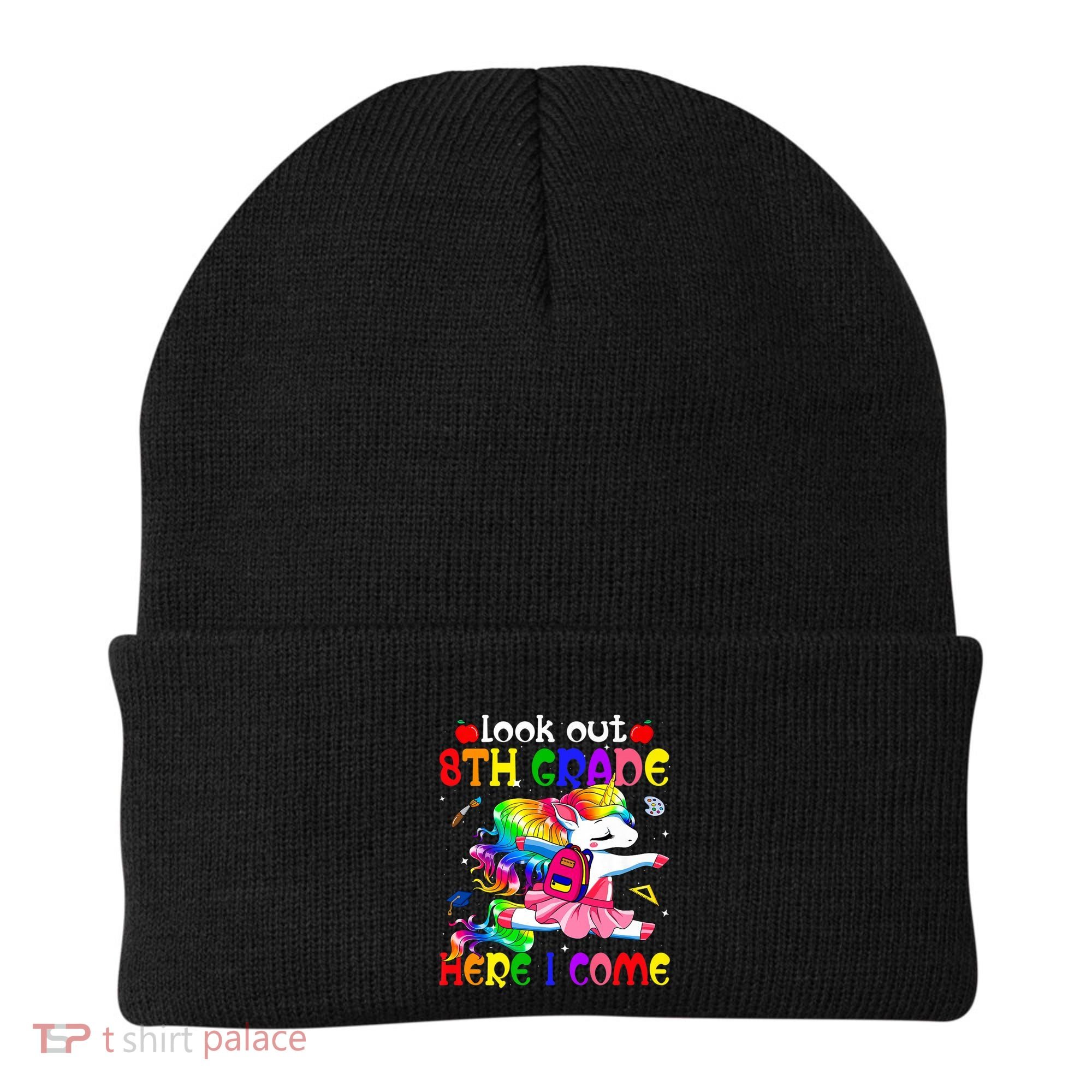 Look Out 8th Grade Here I Come Unicorn Back To School Beanie