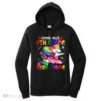 Look Out 8th Grade Here I Come Unicorn Back To School Women's Hoodie thumb 0