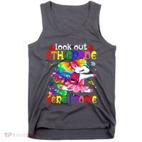Look Out 8th Grade Here I Come Unicorn Back To School Tank Top thumb 0