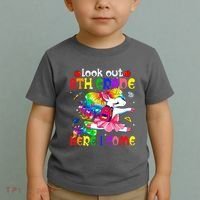 Look Out 8th Grade Here I Come Unicorn Back To School Toddler T-Shirt thumb 2