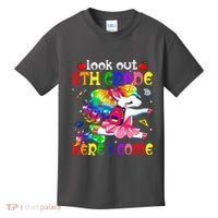 Look Out 8th Grade Here I Come Unicorn Back To School Kids T-Shirt thumb 0
