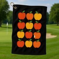 Lots Of Apples Golf Towel thumb 1