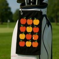 Lots Of Apples Golf Towel thumb 2
