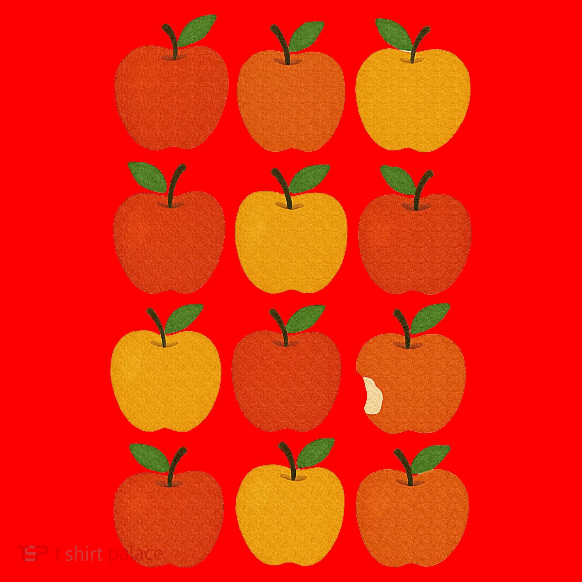 Lots Of Apples Santa Hat
