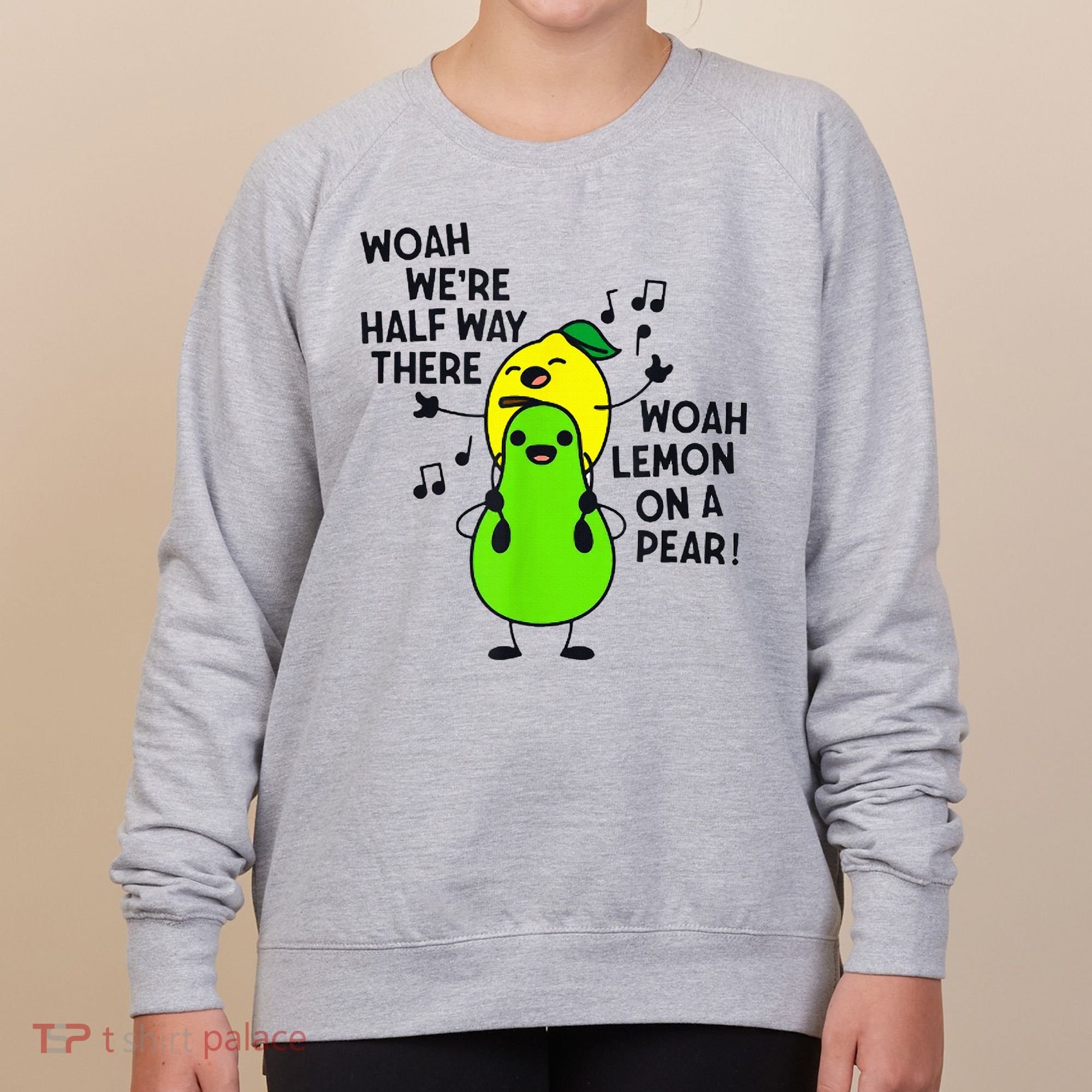 Lemon On A Pear Teacher Women's Sweatshirt