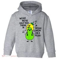 Lemon On A Pear Teacher Toddler Hoodie thumb 0