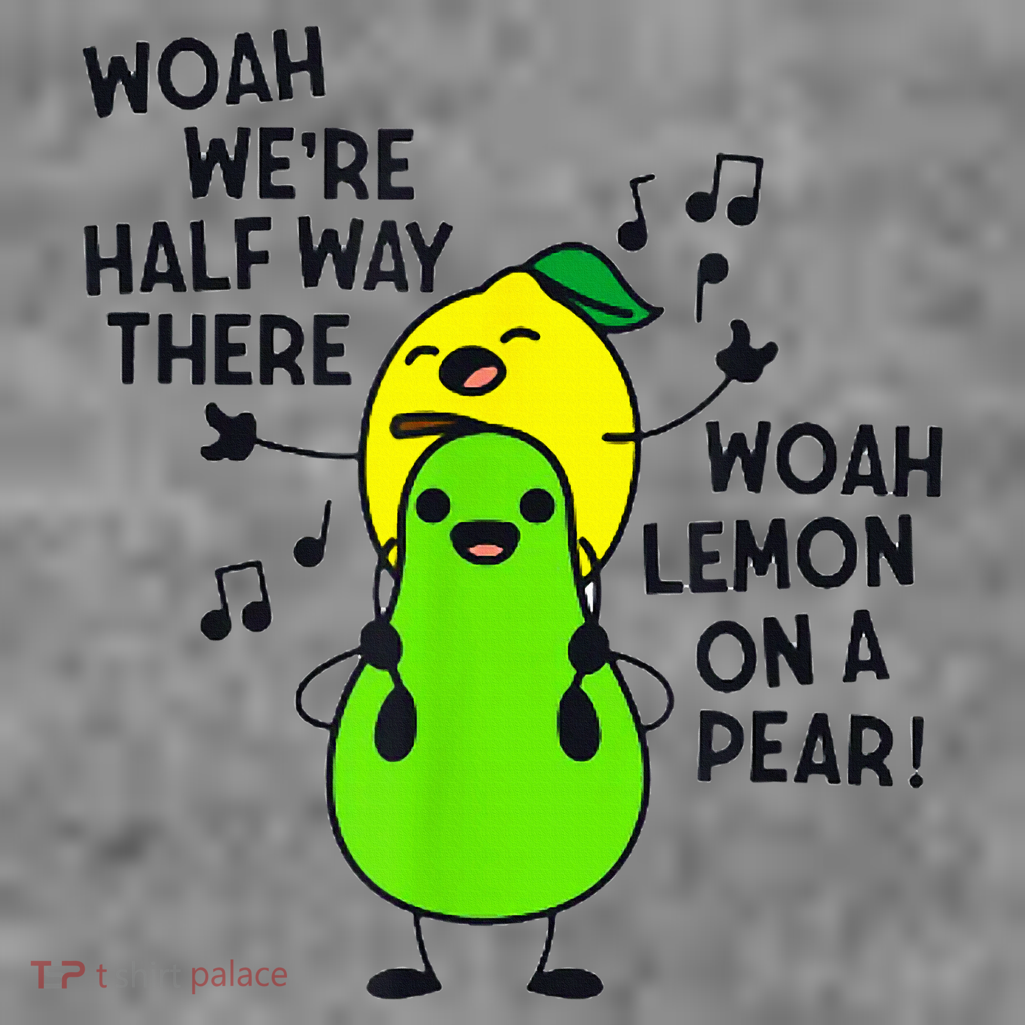 Lemon On A Pear Teacher Toddler Hoodie