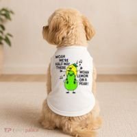 Lemon On A Pear Teacher Doggie Tank thumb 2