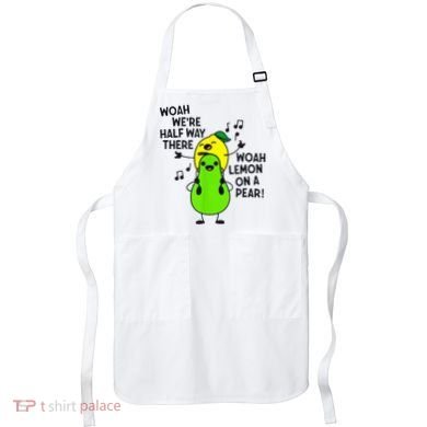 Lemon On A Pear Teacher Apron