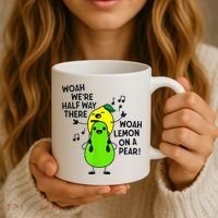 Lemon On A Pear Teacher Coffee Mug thumb 3