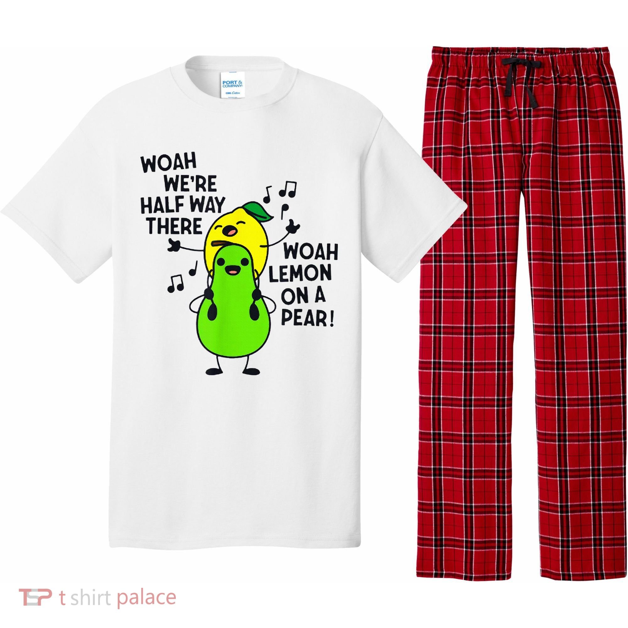 Lemon On A Pear Teacher Pajama Set