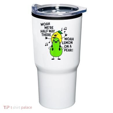 Lemon On A Pear Teacher Tumbler
