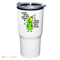 Lemon On A Pear Teacher Tumbler thumb 0