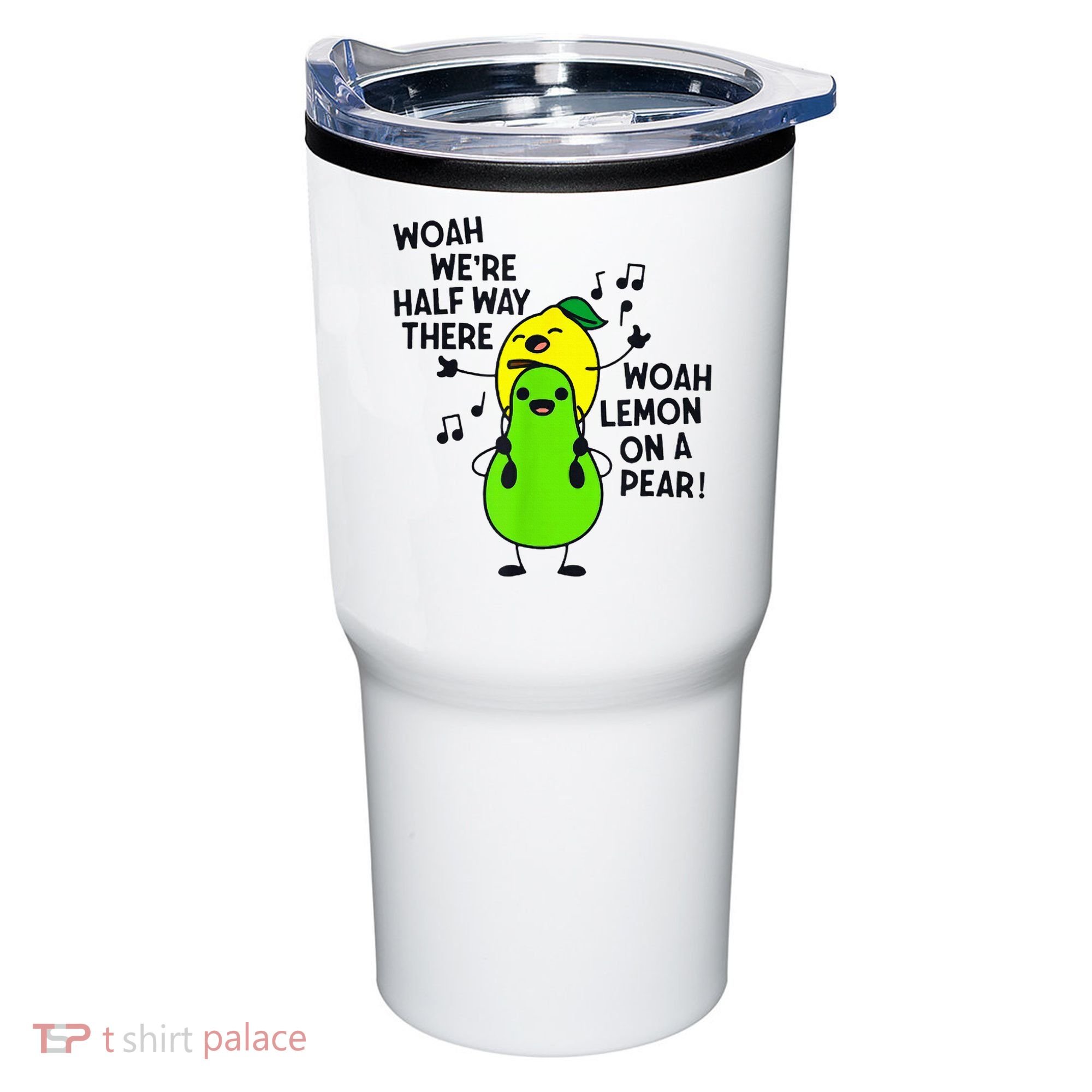 Lemon On A Pear Teacher Tumbler