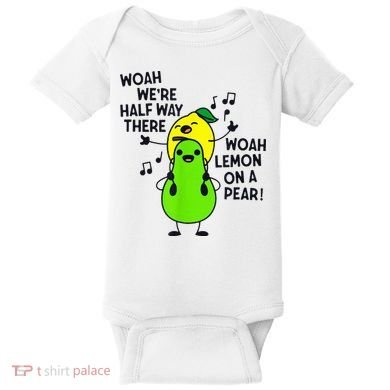 Lemon On A Pear Teacher Baby Bodysuit