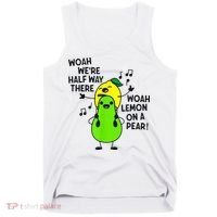 Lemon On A Pear Teacher Tank Top thumb 0