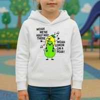 Lemon On A Pear Teacher Kids Hoodie thumb 3