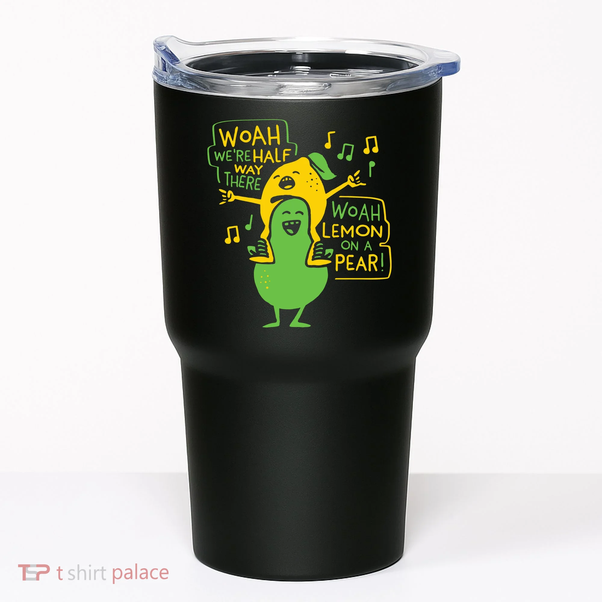 Lemon On A Pear Tumbler