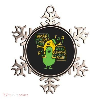 Lemon On A Pear Ornament