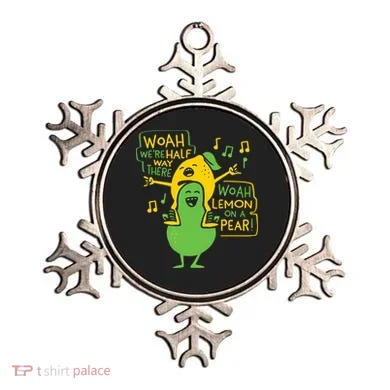 Lemon On A Pear Ornament