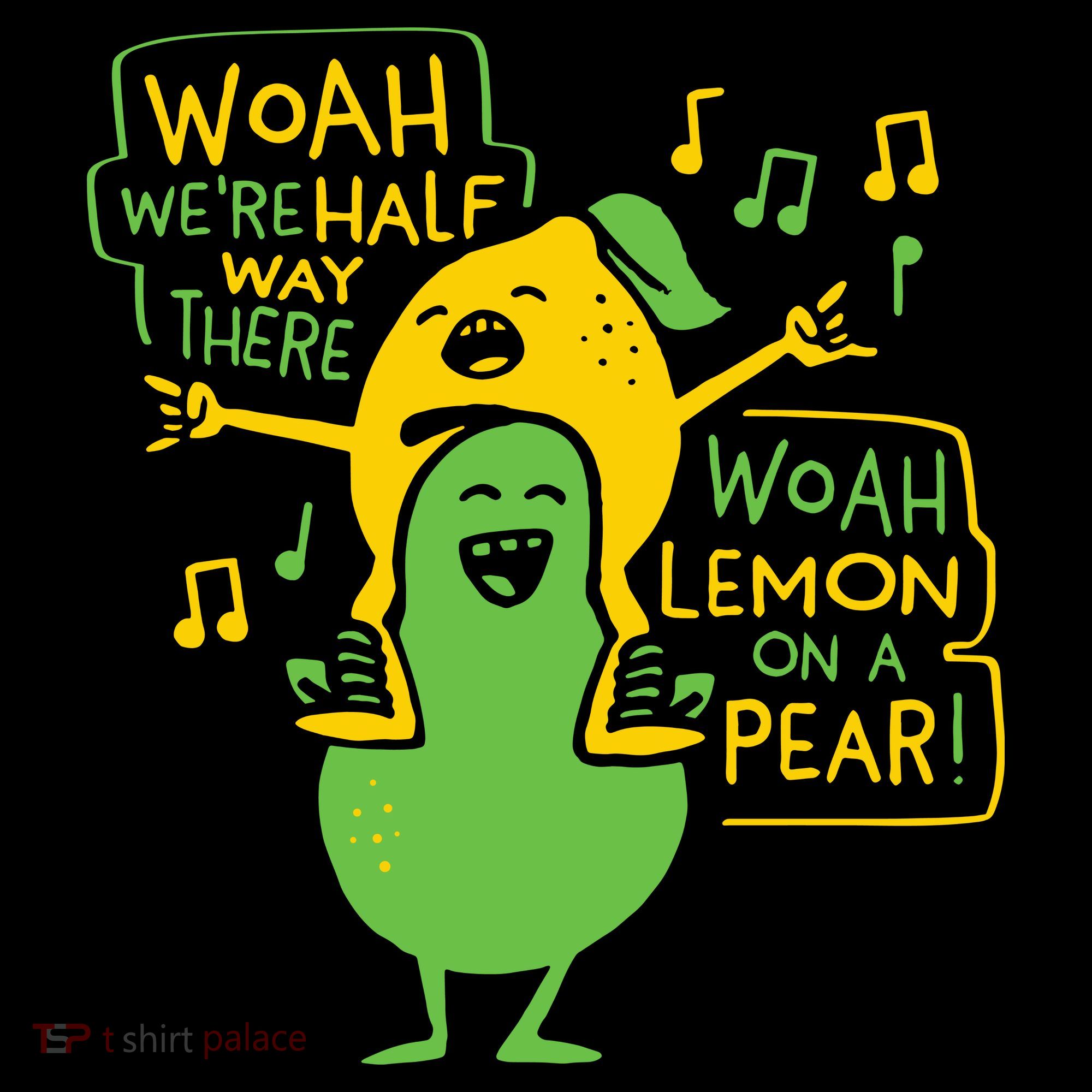 Lemon On A Pear Ornament