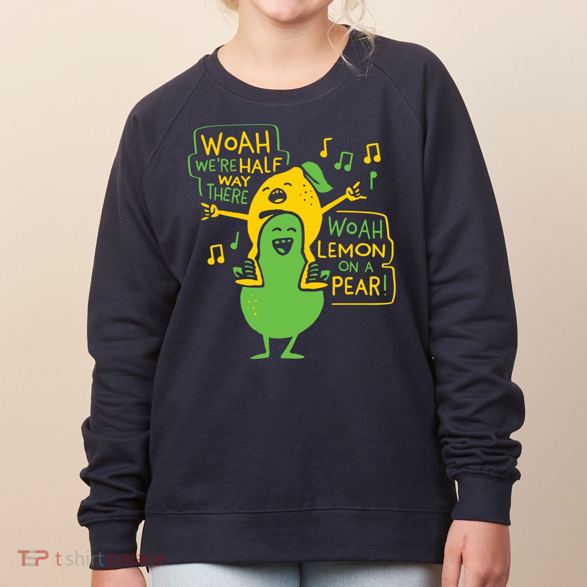 Lemon On A Pear Women's Sweatshirt