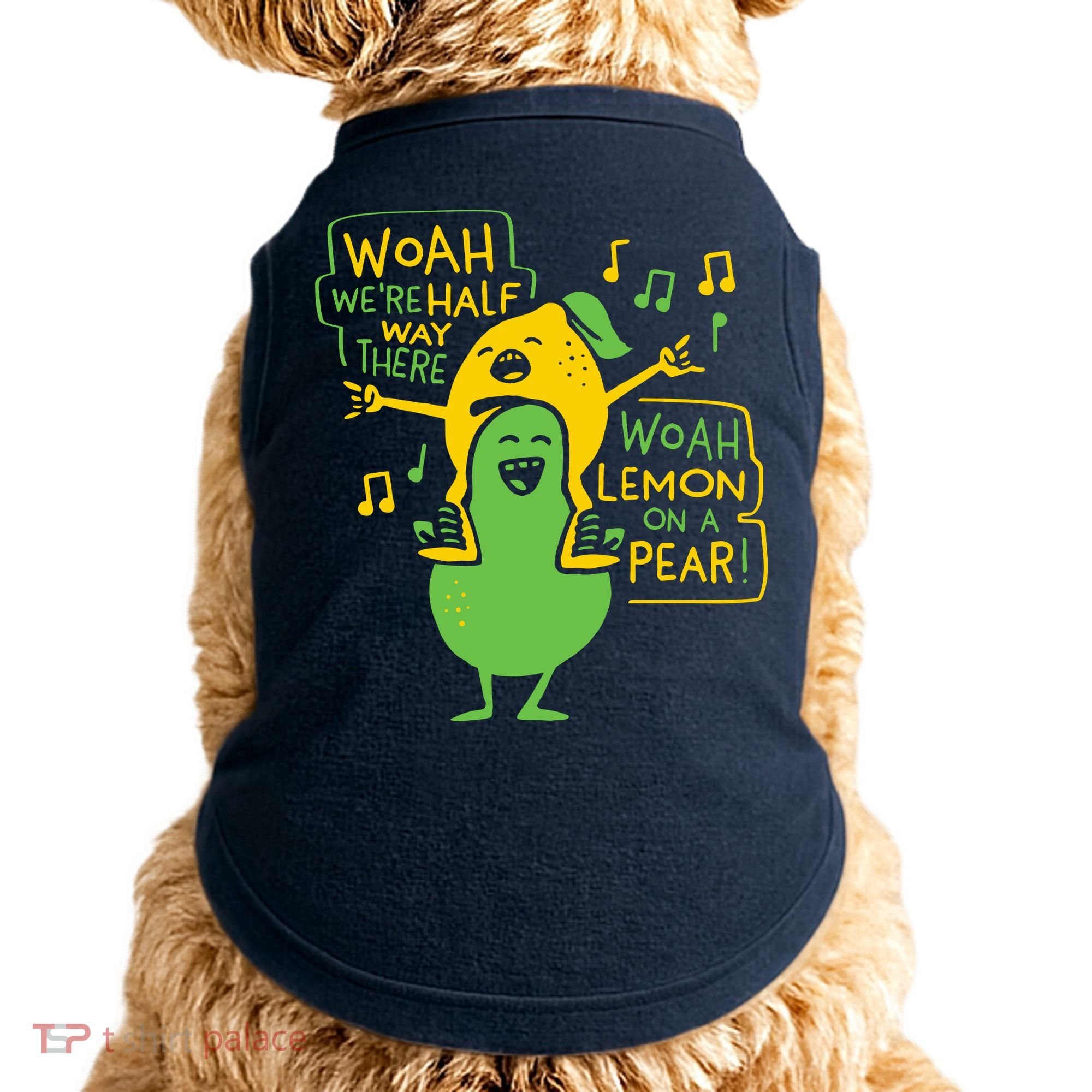 Lemon On A Pear Doggie Tank