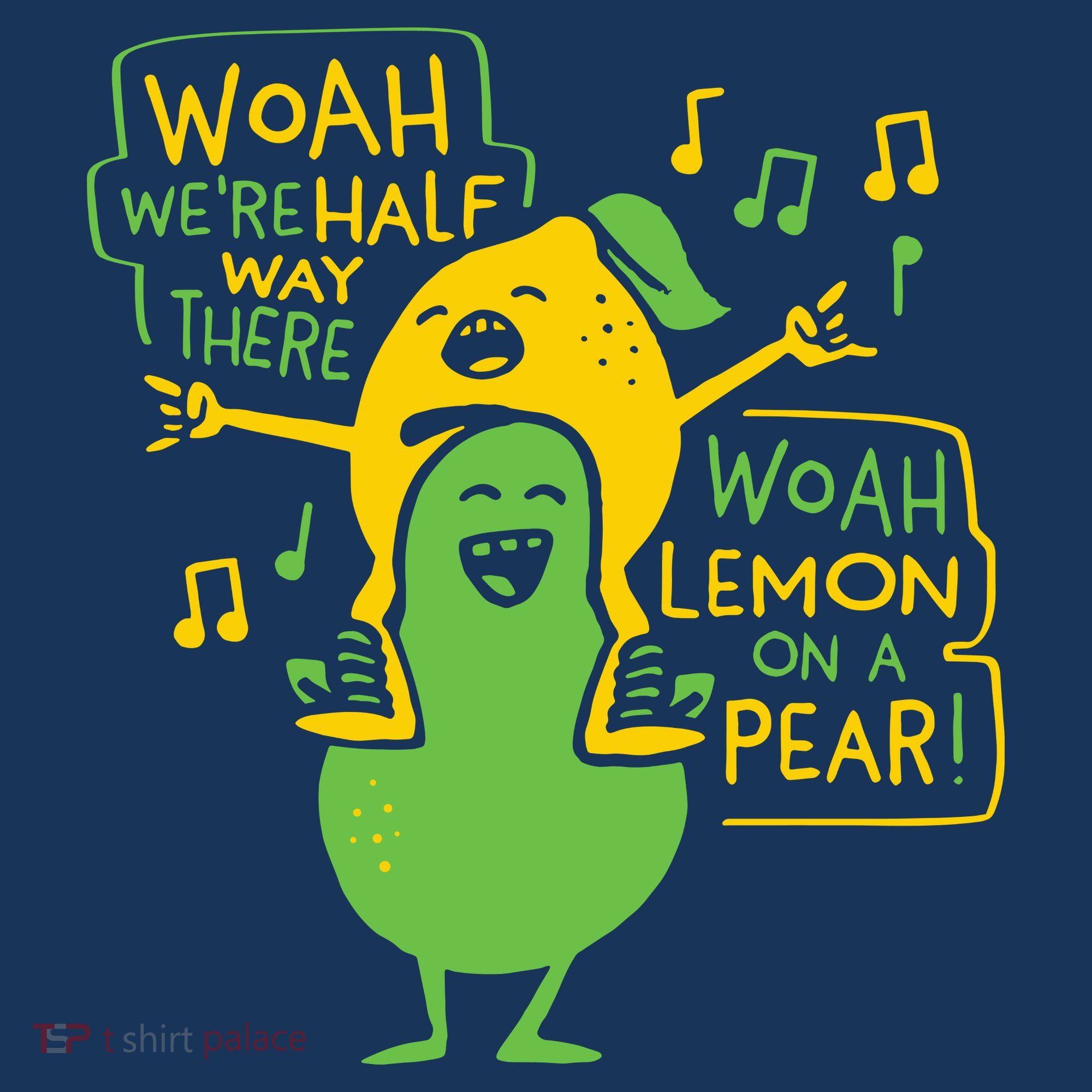 Lemon On A Pear Doggie Tank