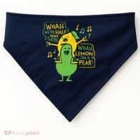 Lemon On A Pear USA-Made Doggie Bandana thumb 0